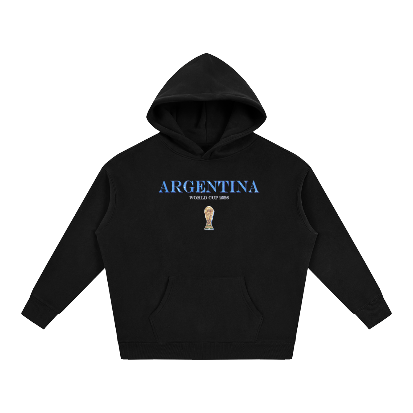 Argentina Oversize Fleeced Hoodie