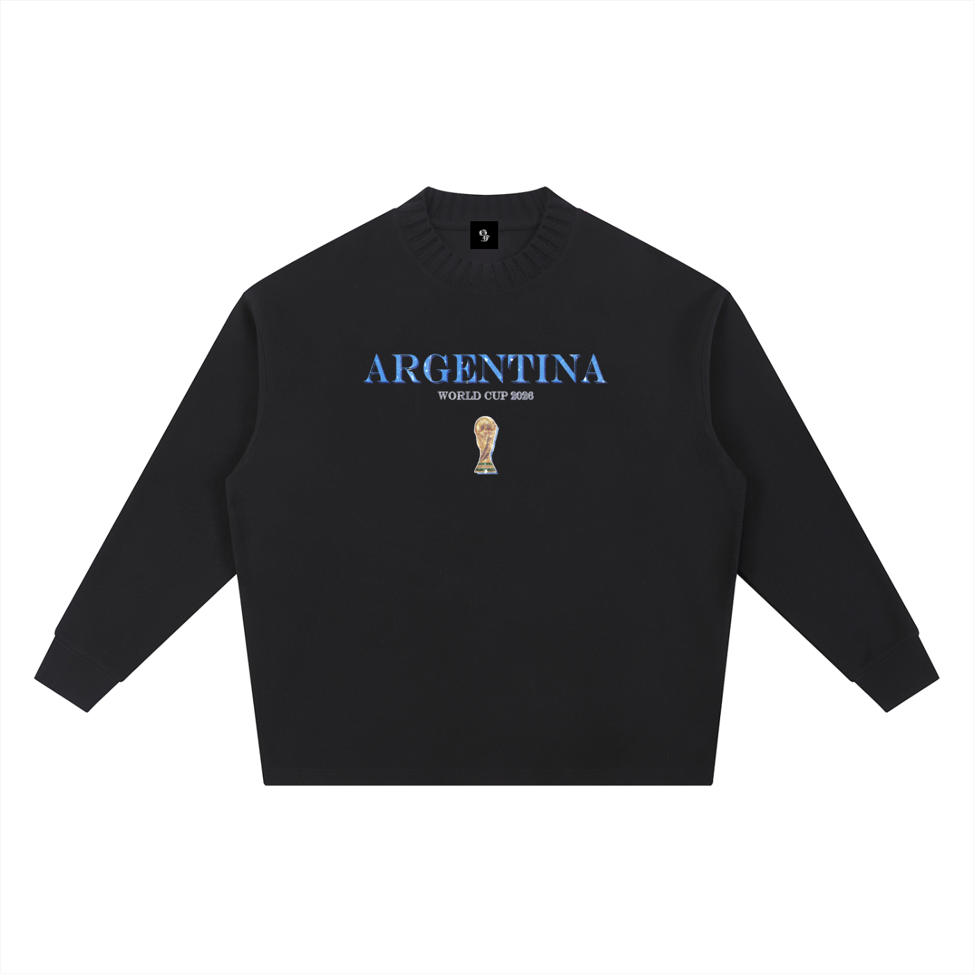 Argentina Knitted Round Neck Oversize Sweatshirt