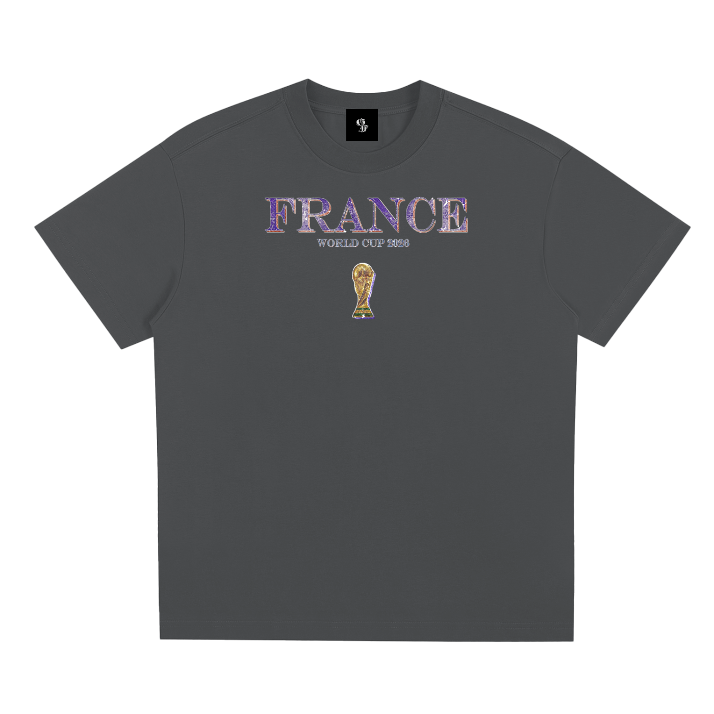 Vintage France World Cup Sorona Quick-Dry Cooling T-Shirt
