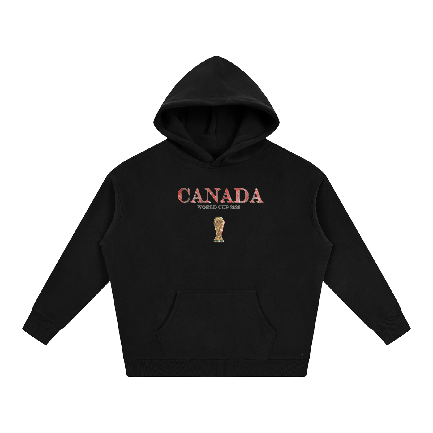Vintage Canada World Cup Oversize Fleeced Hoodie