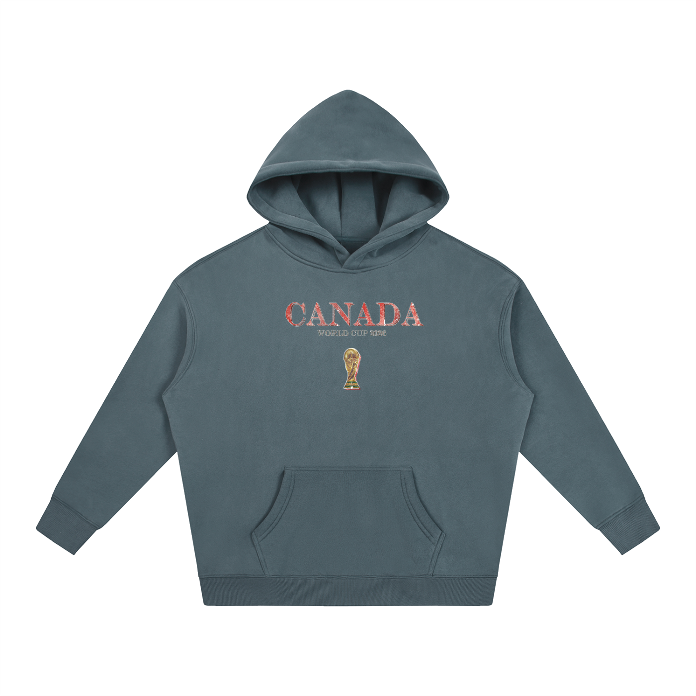 Vintage Canada World Cup Oversize Fleeced Hoodie