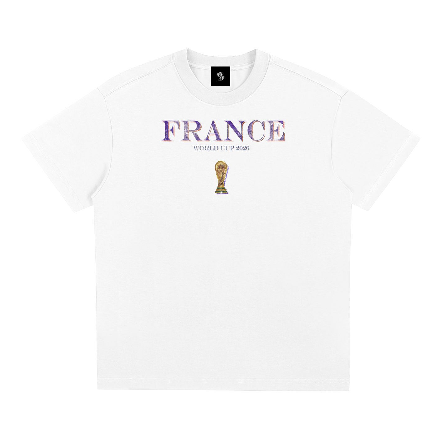 Vintage France World Cup Sorona Quick-Dry Cooling T-Shirt
