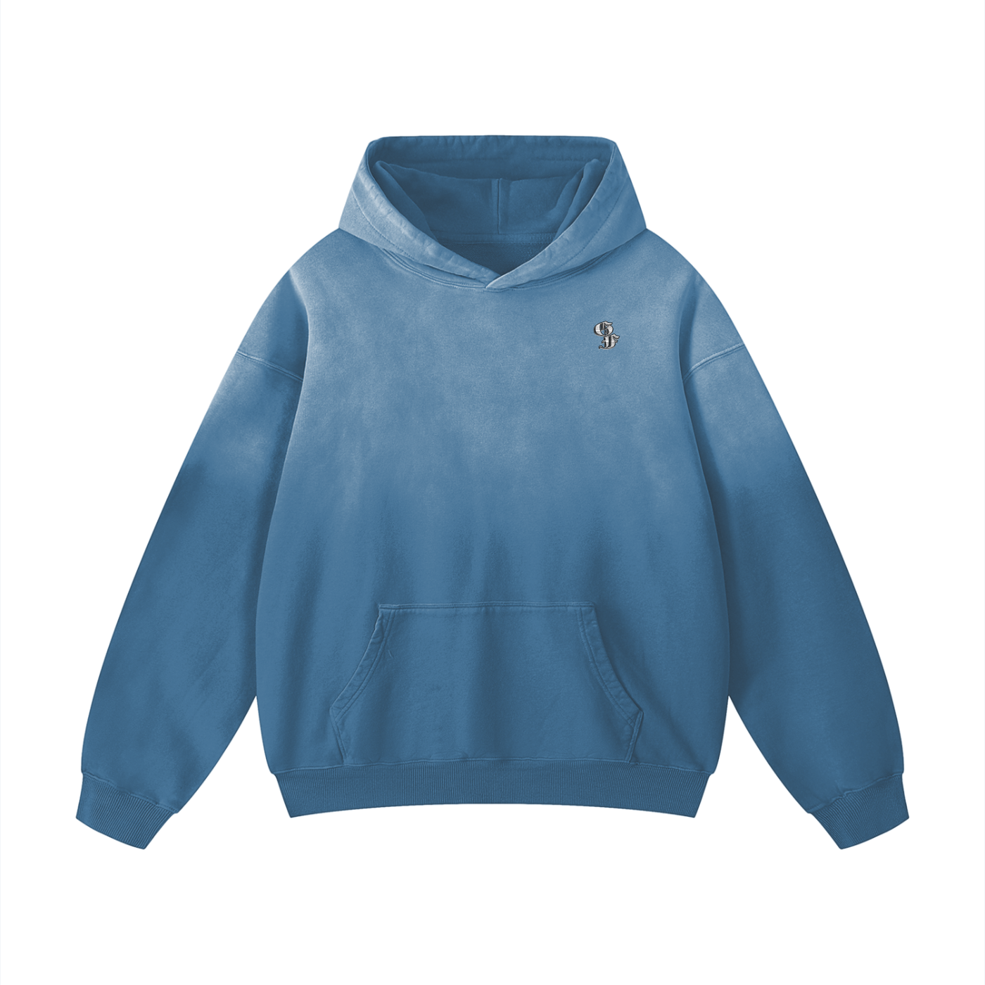 Graphic Footy Heavyweight Sunfade Oversized Hoodie