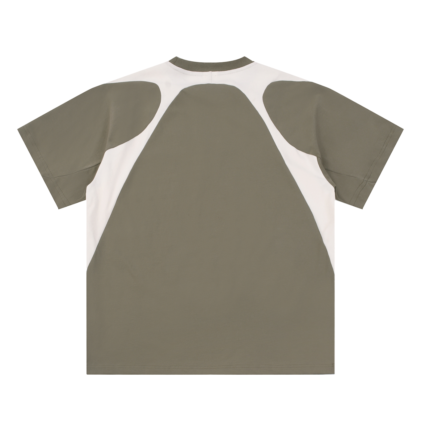 Graphic Footy Contrast Panel Cotton T-Shirt
