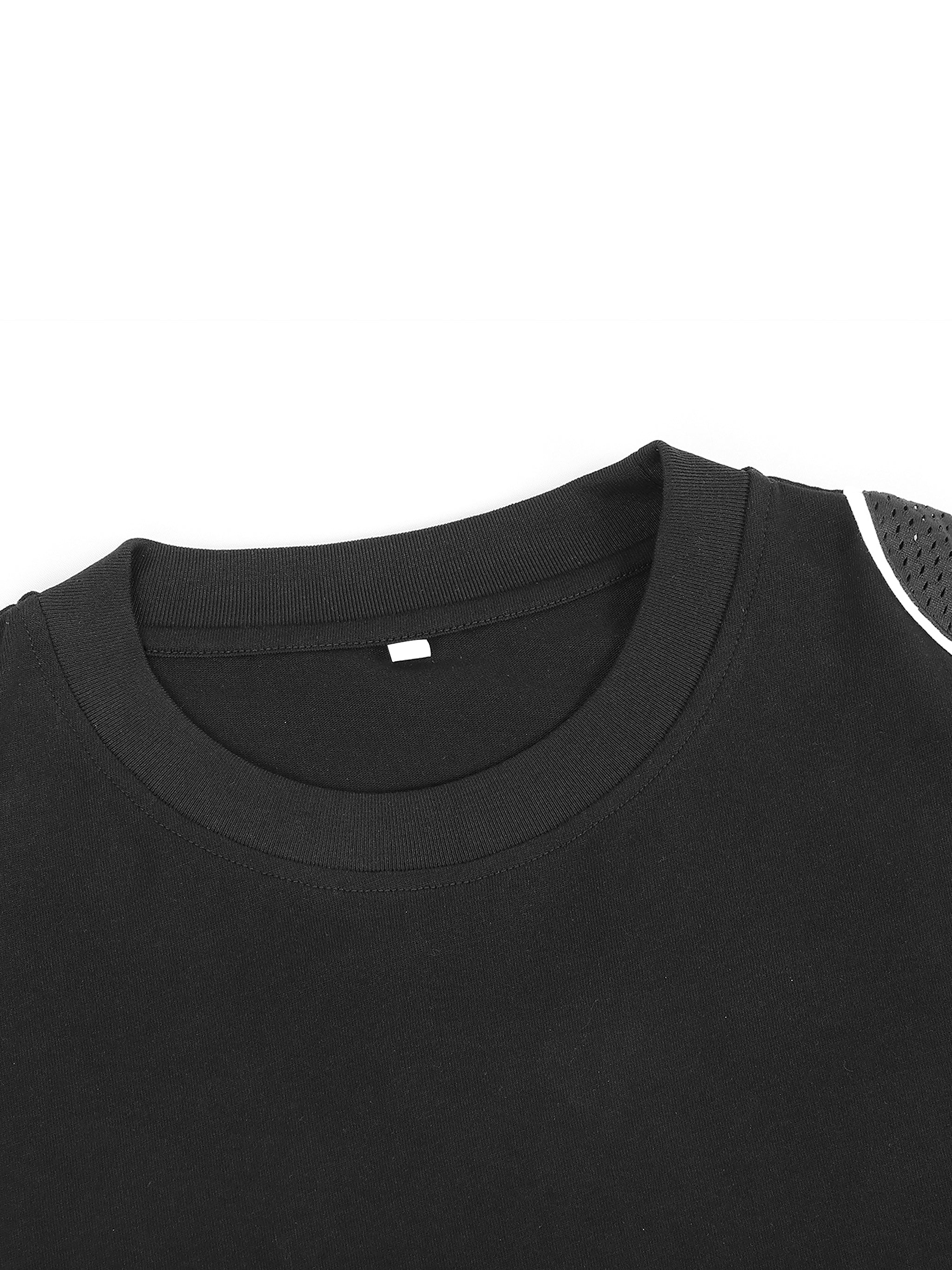 Vintage Graphic Footy Contrast Piped Panel T-Shirt