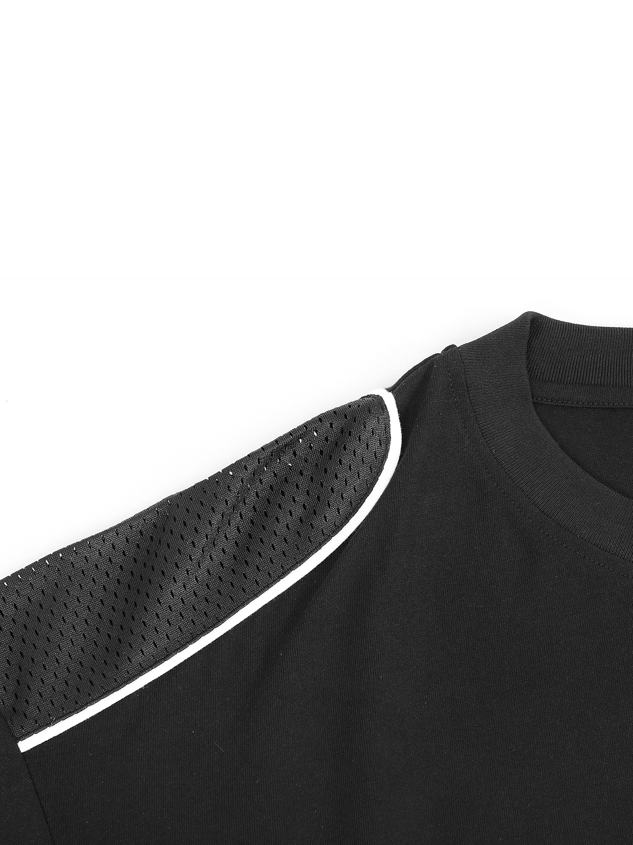 Vintage Graphic Footy Contrast Piped Panel T-Shirt