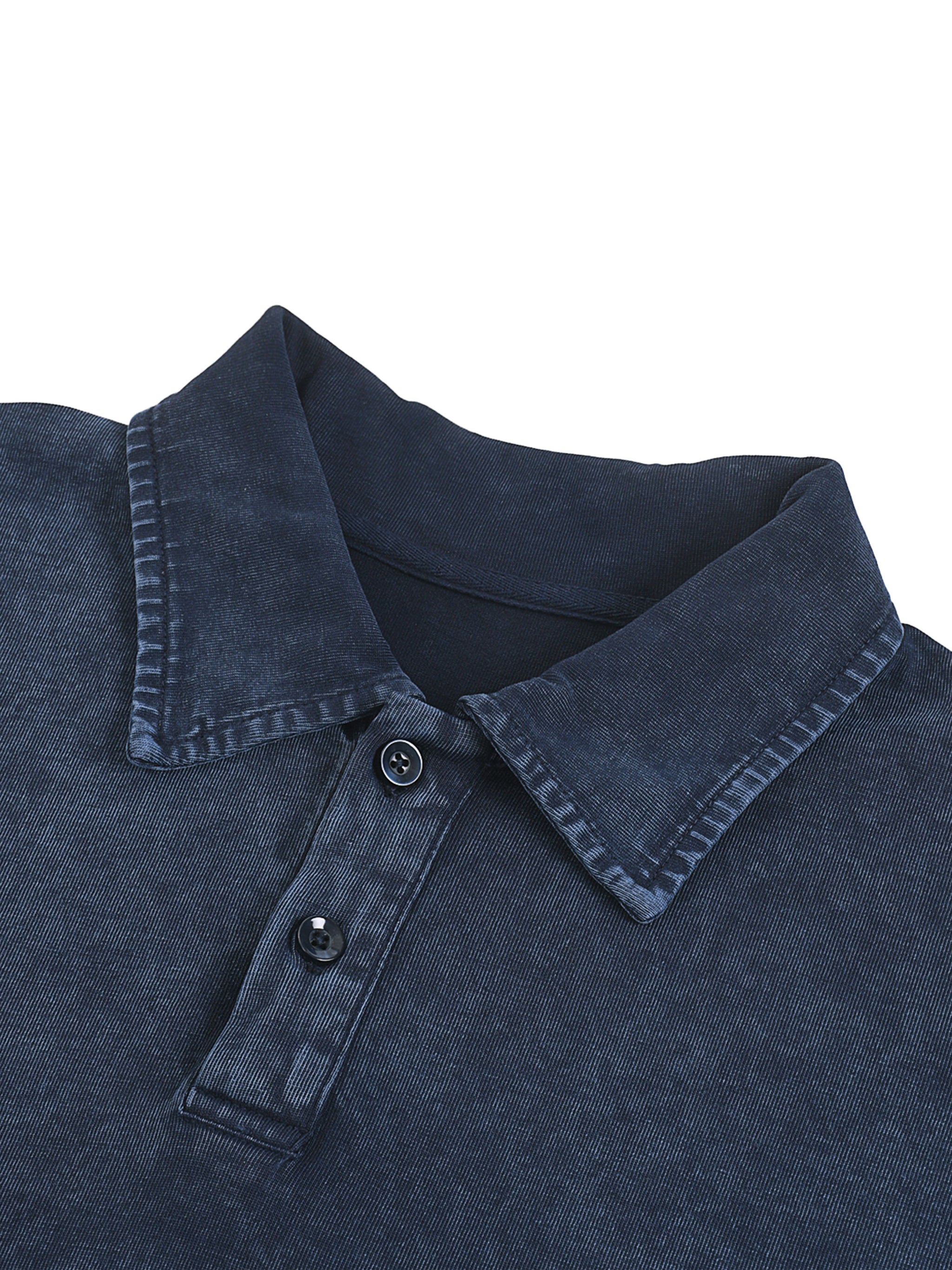 Graphic Footy Heavyweight Snow-Washed Polo T-Shirt