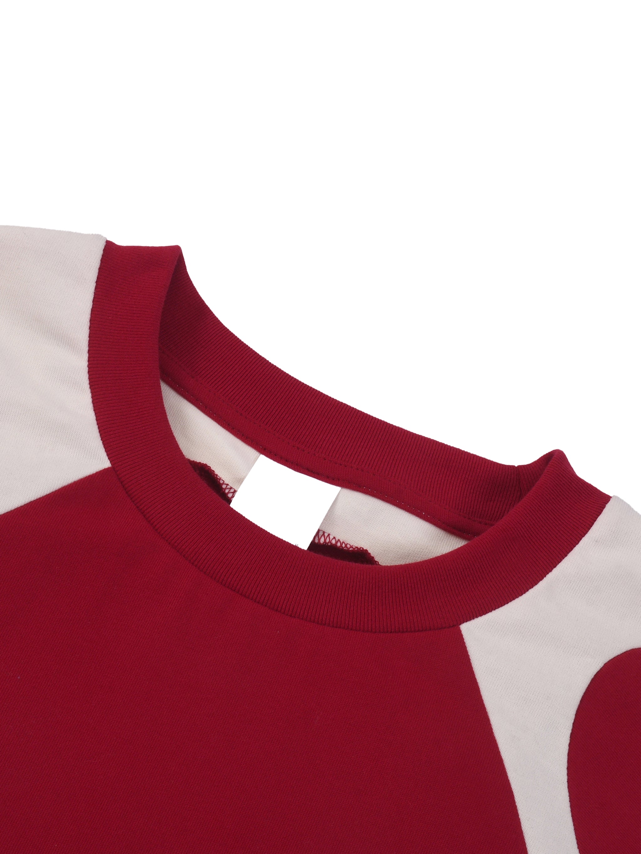 Graphic Footy Contrast Panel Cotton T-Shirt