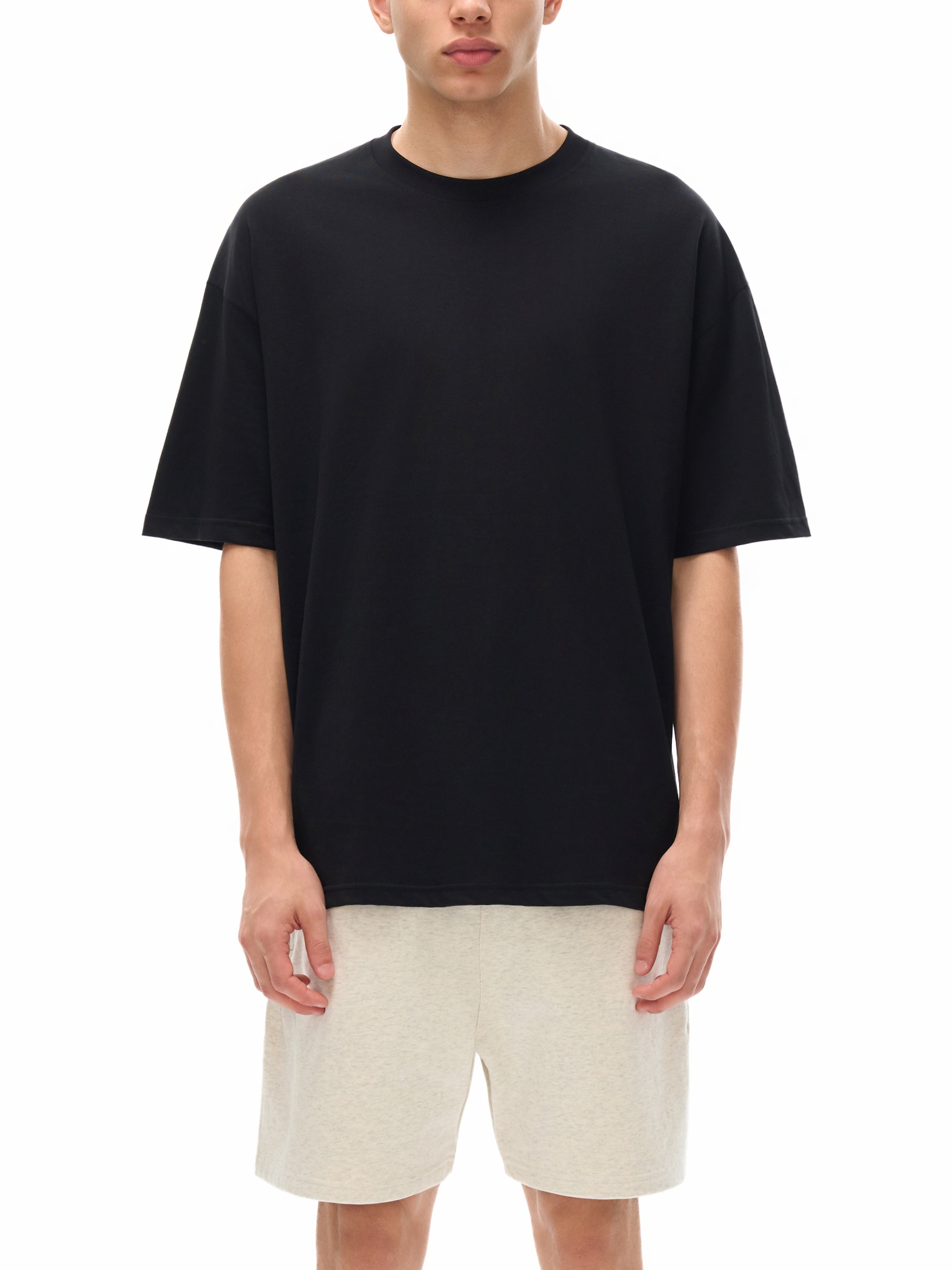 Graphic Footy Streetwear Loose Drop Shoulder T-Shirt