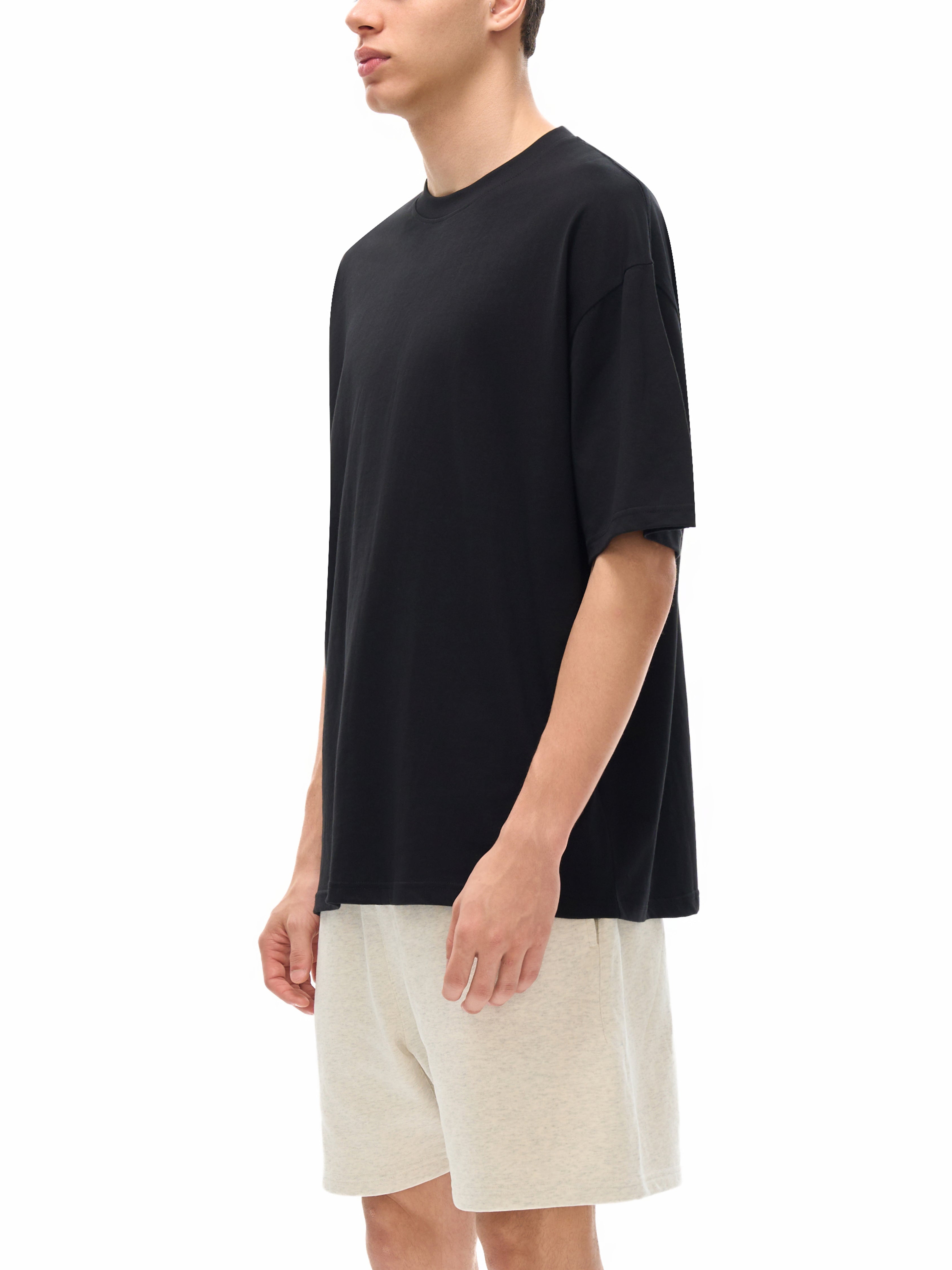 Graphic Footy Streetwear Loose Drop Shoulder T-Shirt
