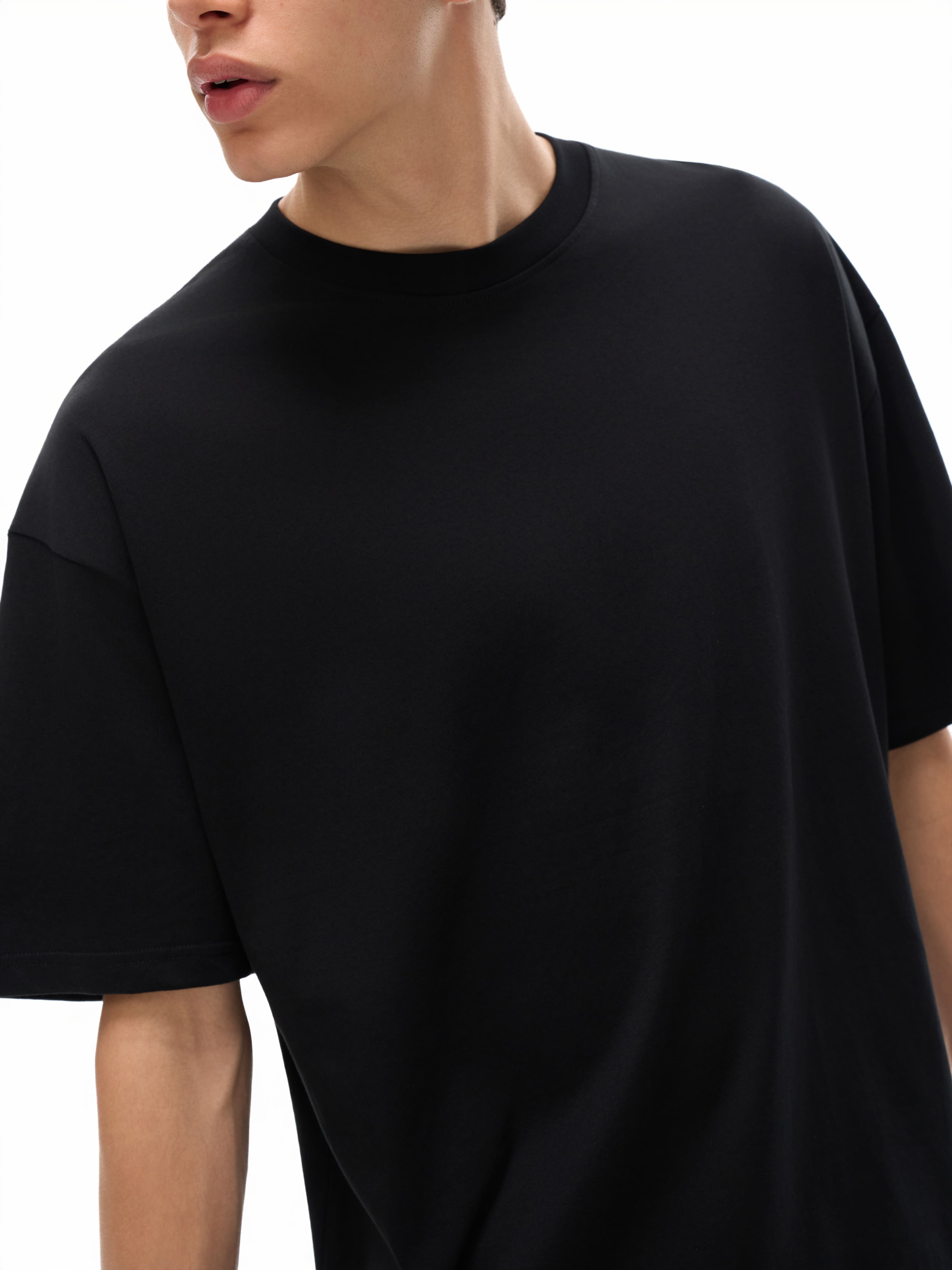 Graphic Footy Streetwear Loose Drop Shoulder T-Shirt