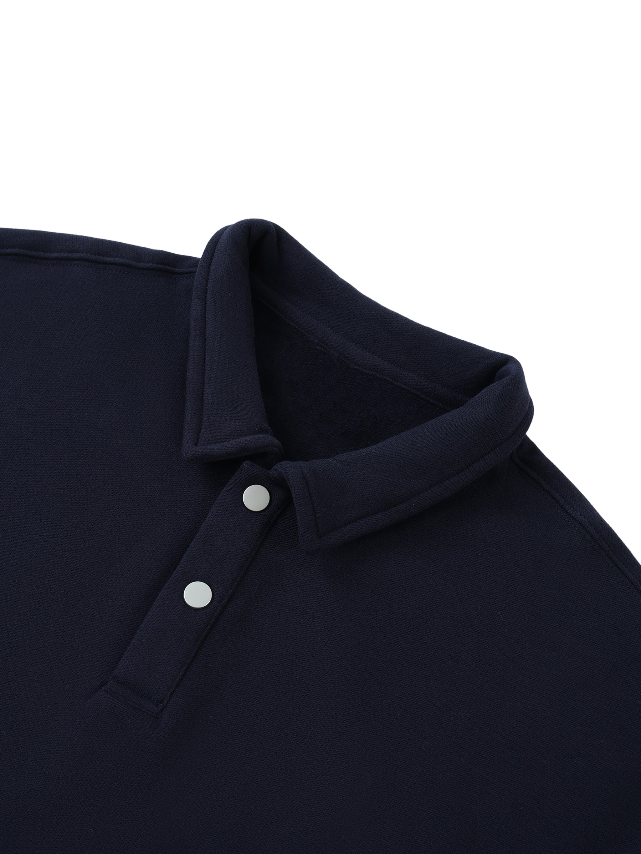 Vintage Canada Heavyweight Polo-Collar Sweatshirt