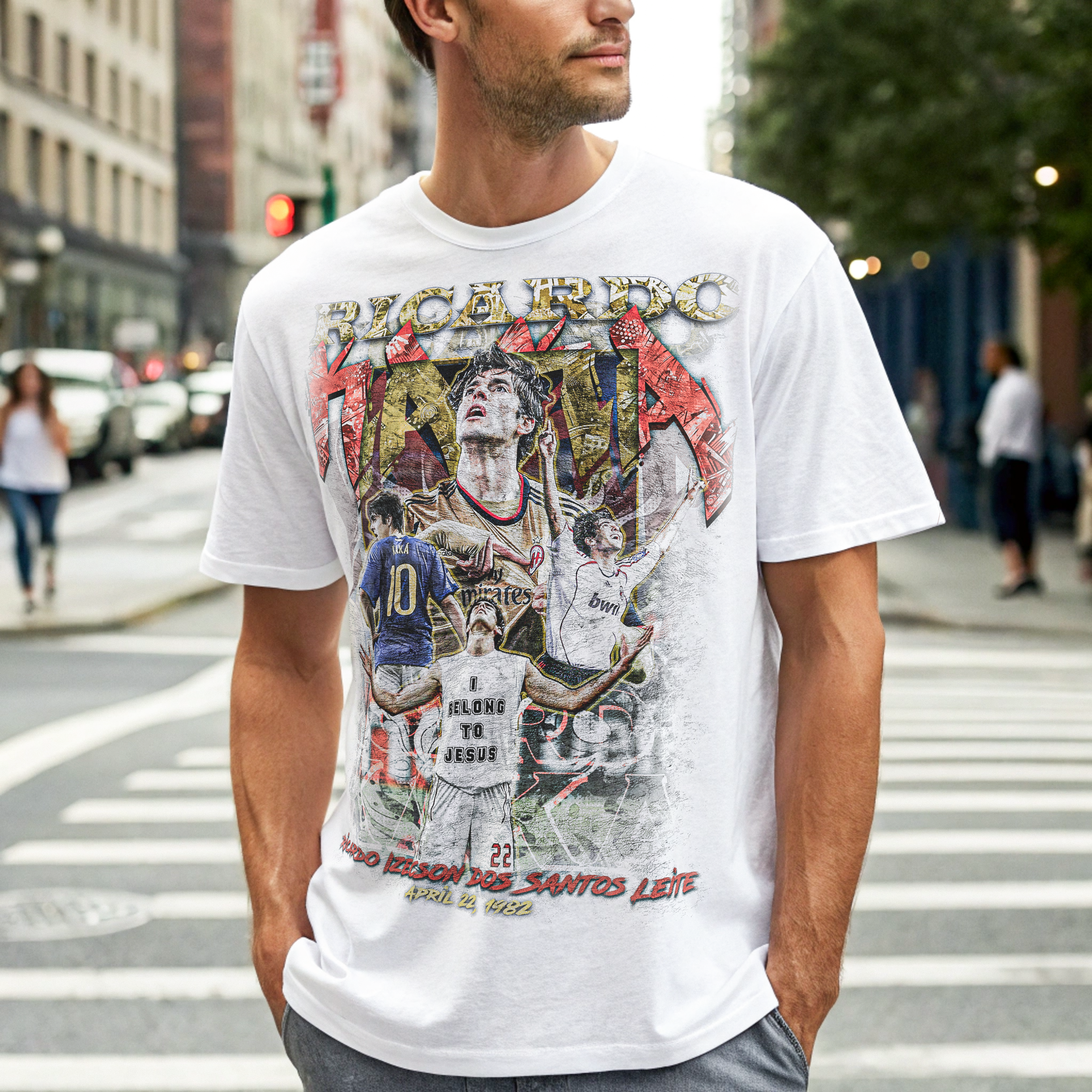 Vintage Kaká Essential Heavyweight Cotton T-Shirt