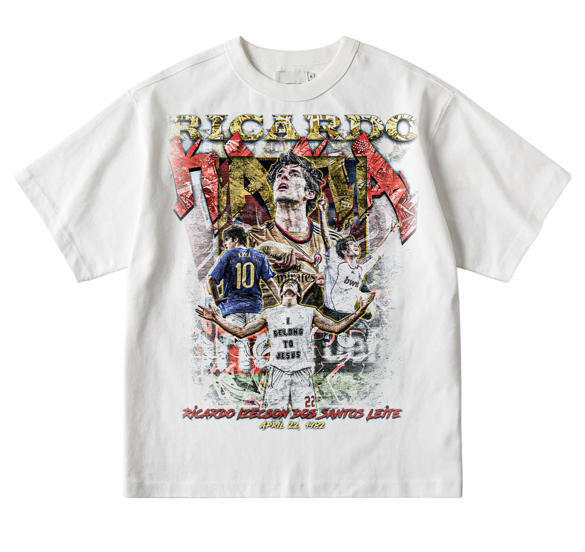 Vintage Kaká Essential Heavyweight Cotton T-Shirt