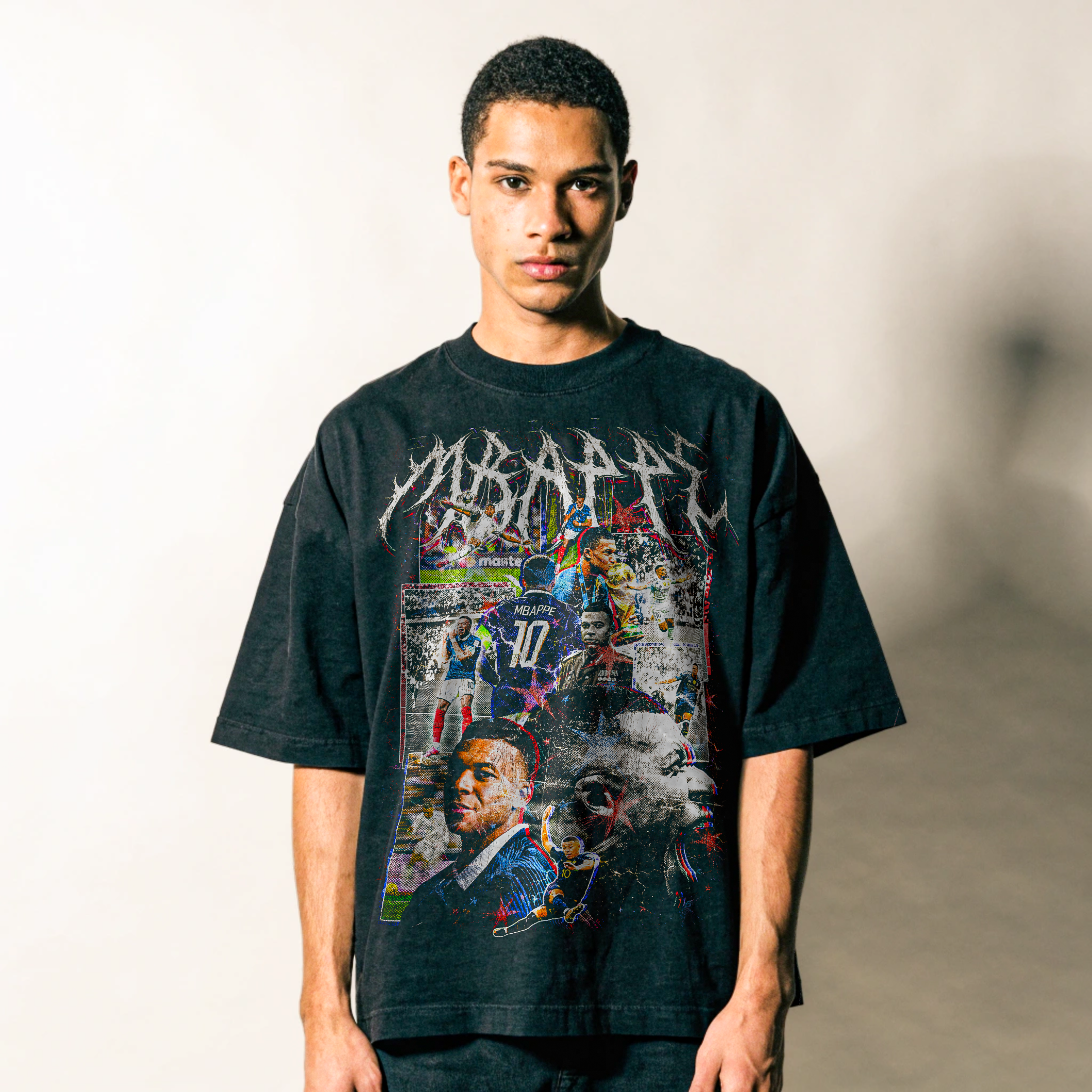 Vintage Kylian Mbappe Essential Cotton T-Shirt