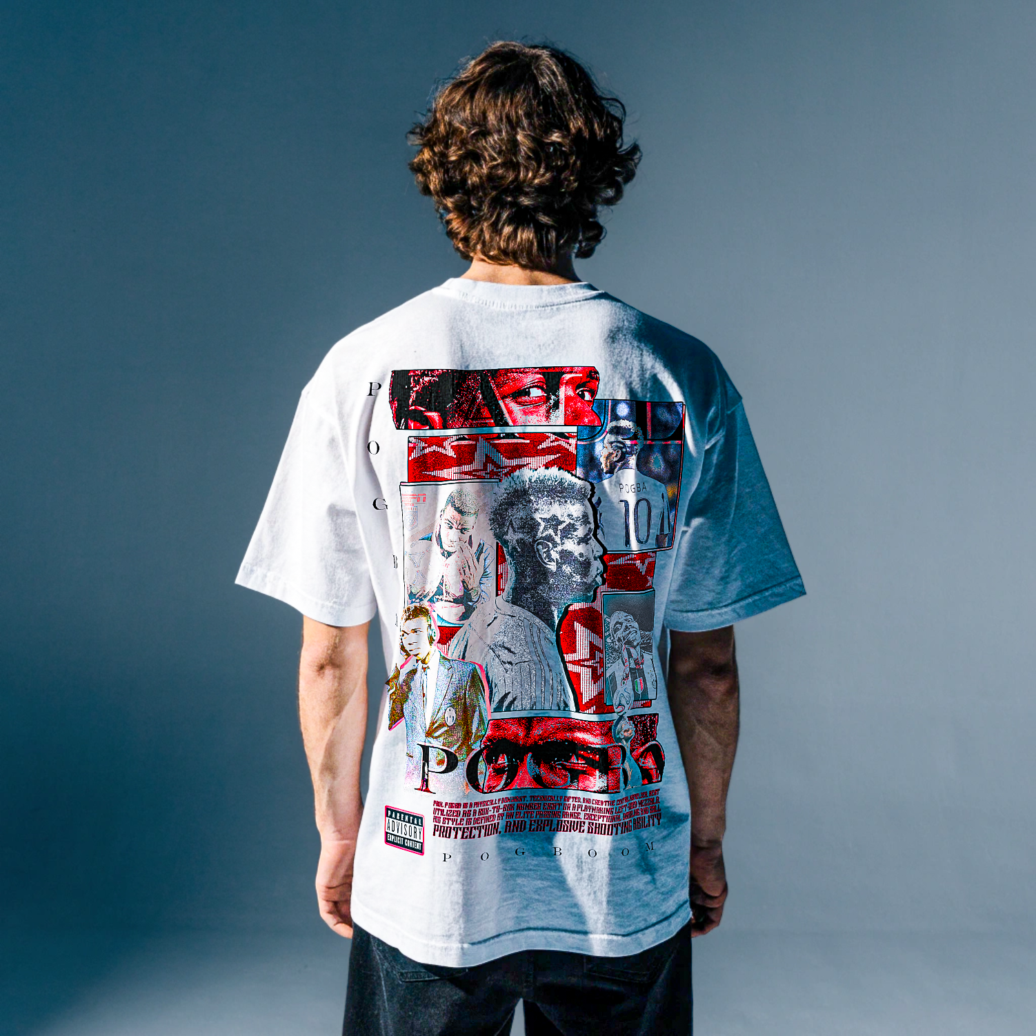 Vintage Paul Pogba Essential Cotton T-Shirt