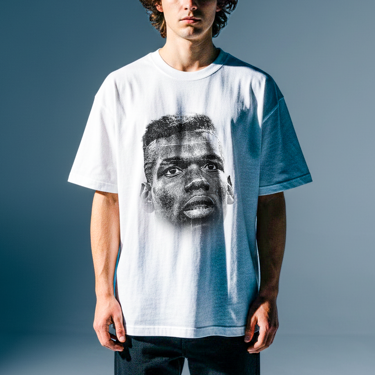 Vintage Paul Pogba Essential Cotton T-Shirt