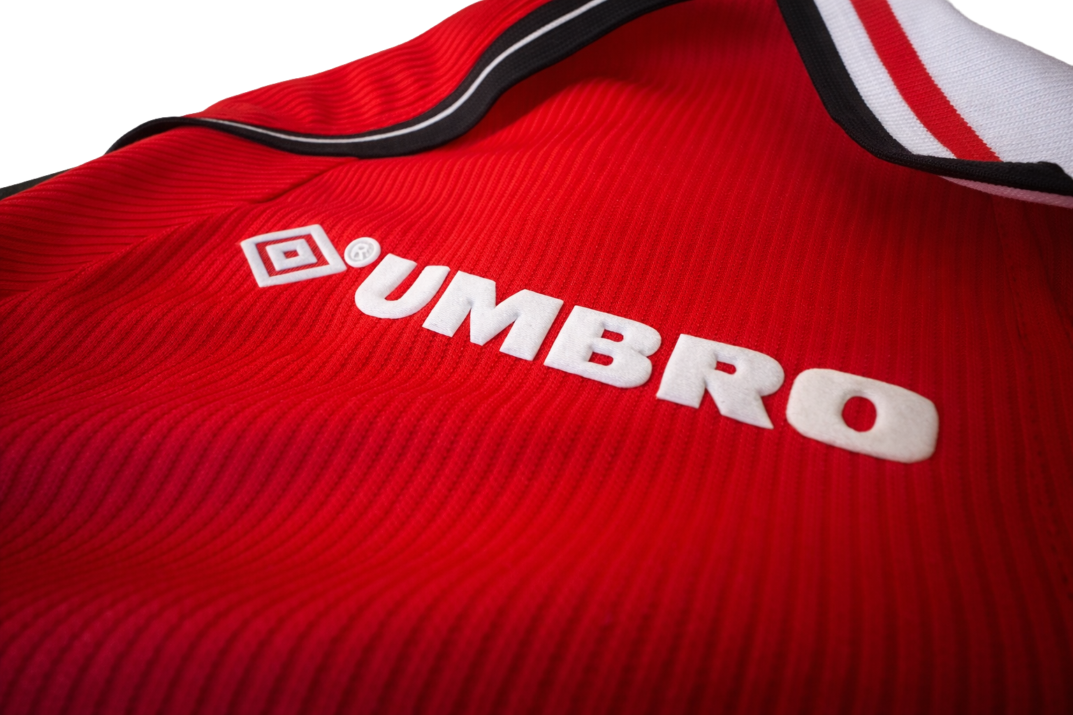 David Beckham #7 Manchester United 1998-1999 Umbro Home Retro Jersey - Size Large - Brand New