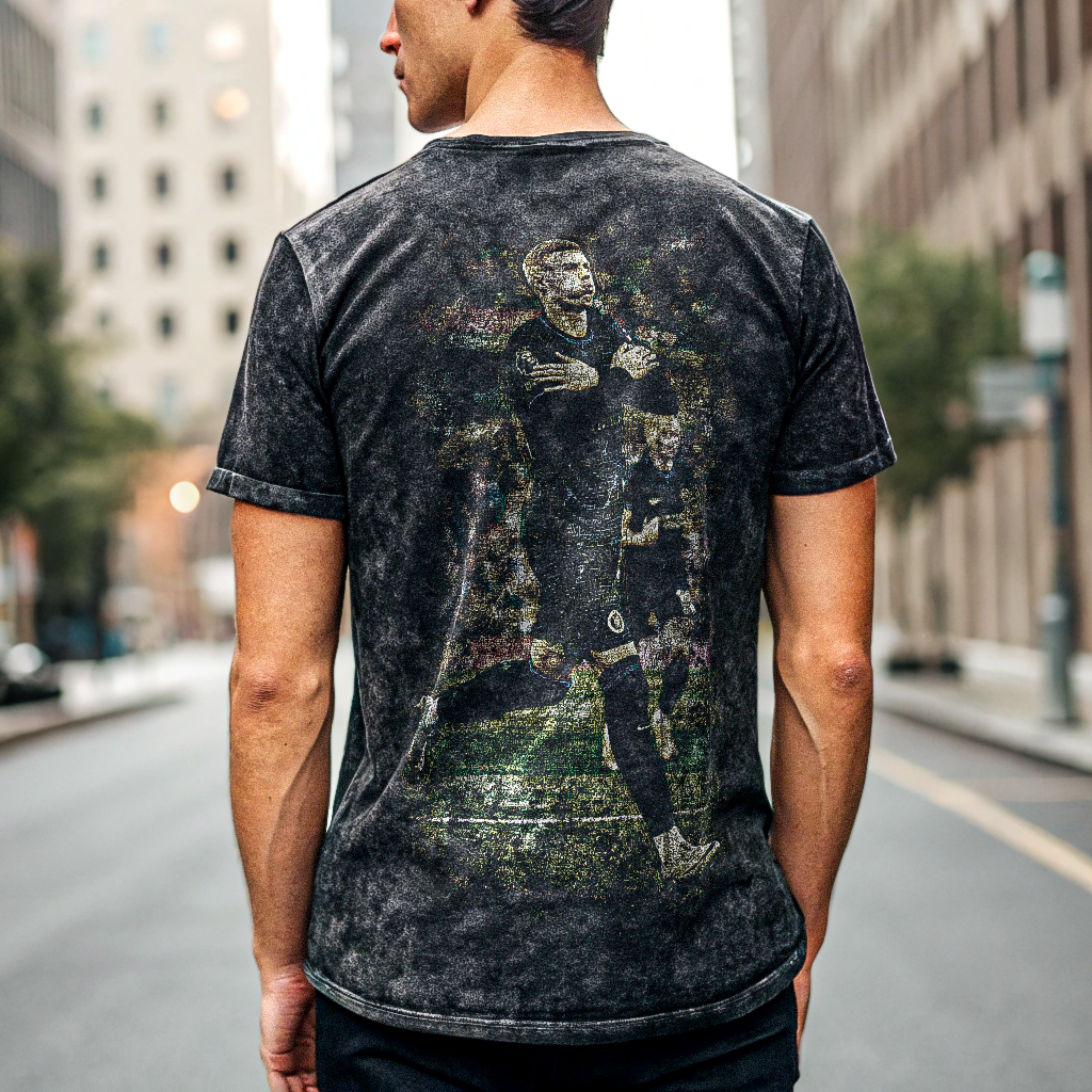 Vintage Cole Palmer Oversize Acid Washed T-Shirt