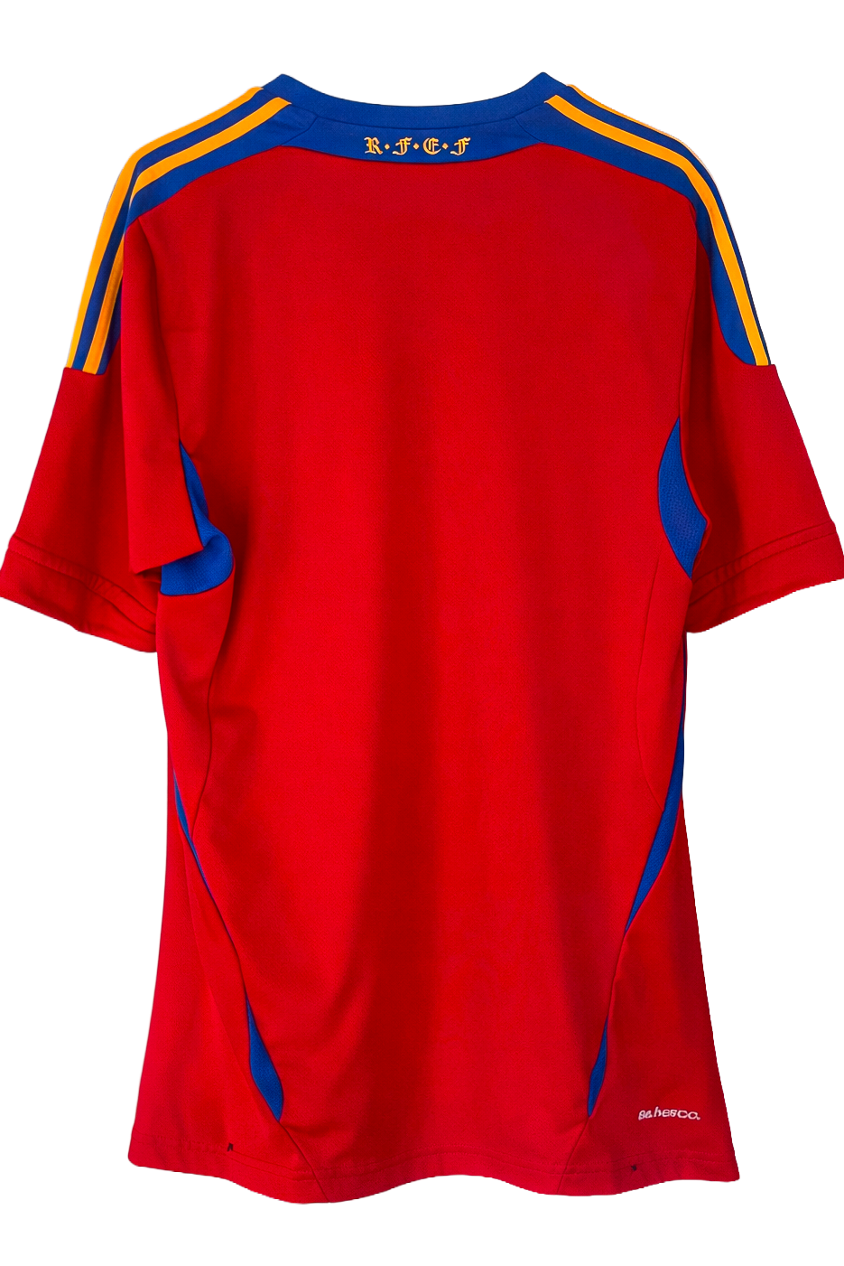 Spain Adidas Home Jersey 2010 World Cup Champions Patch – Men’s Size L